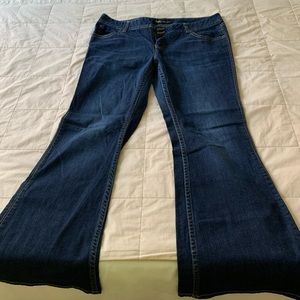 Wide leg jeans